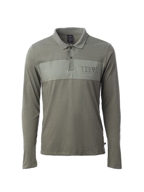 Polo Manga Longa Masculina VERDE