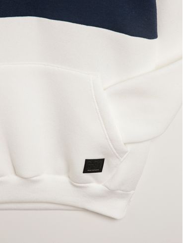Moletom Juvenil Para Menino - OFF WHITE