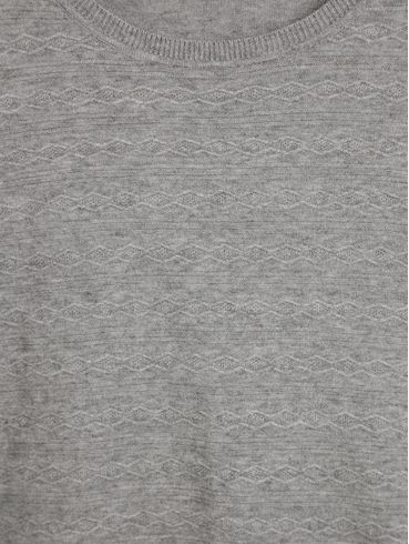 Blusa Tricot Plus Size Feminina CINZA