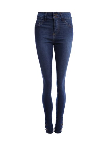 Calça Jeans Cigarrete Feminina AZUL