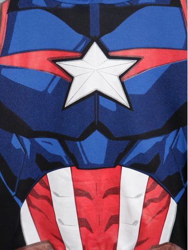 Moletom com Capuz Infantil Para Menino - AZUL