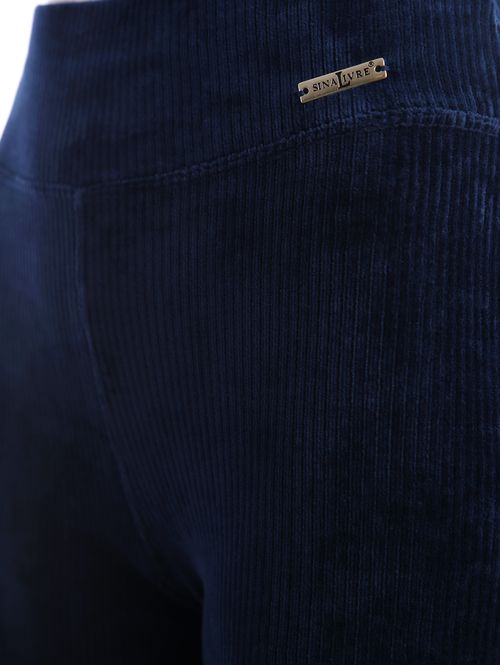 Calça Veludo Cotelê Feminina MARINHO