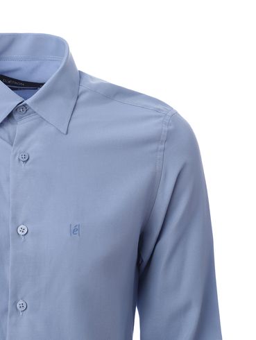 Camisa Manga Longa Elétron Masculina AZUL