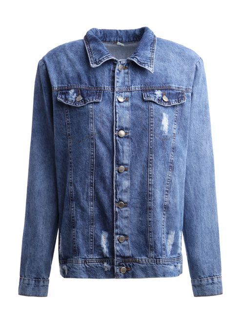 Jaqueta Jeans Feminina AZUL