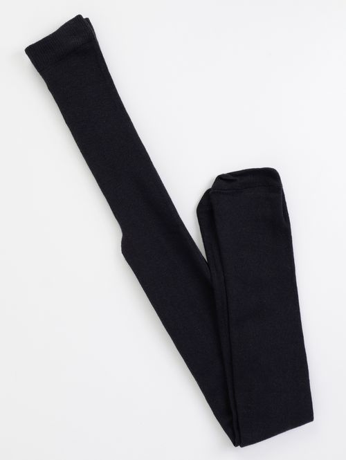 Meia - Calça Infantil Para Menina - PRETO