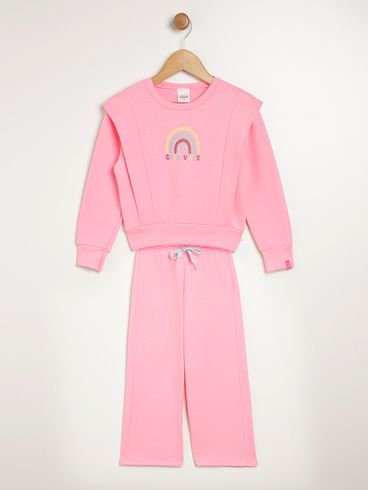 Conjunto Infantil Para Menina - ROSA