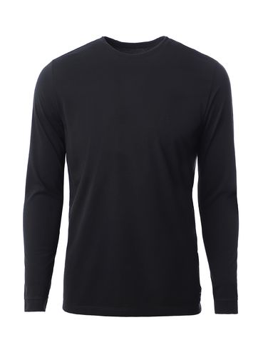 Camiseta Manga Longa Elétron Masculina PRETO