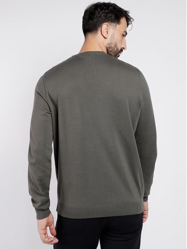 Blusão de Tricot Masculino VERDE