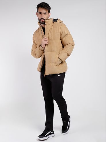 Jaqueta Suede Dixie Masculina MARROM