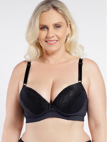 Sutiã Plus Size Feminino PRETO