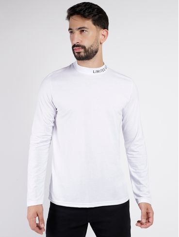 Camiseta Manga Longa Masculina BRANCO