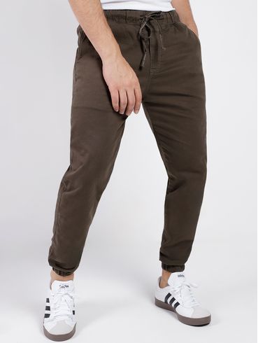Calça Sarja Jogger Mokkai Masculina VERDE