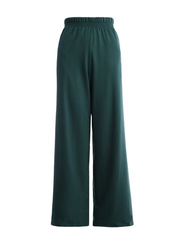 Calça Moletinho Wide Leg Feminina VERDE