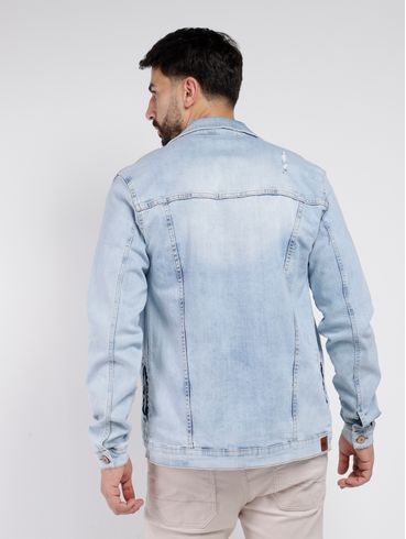 Jaqueta Jeans Masculina AZUL