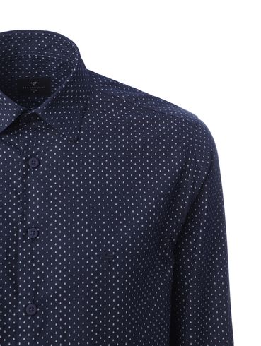 Camisa Manga Longa Masculina MARINHO