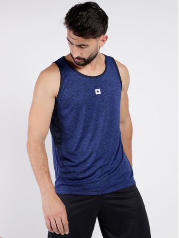 Camiseta Regata Esportiva Masculina AZUL