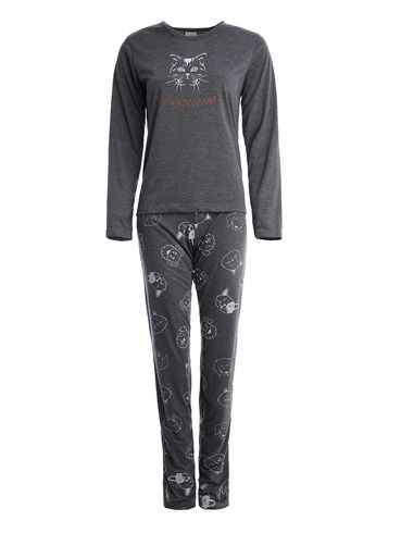 Pijama Longo Feminino MESCLA