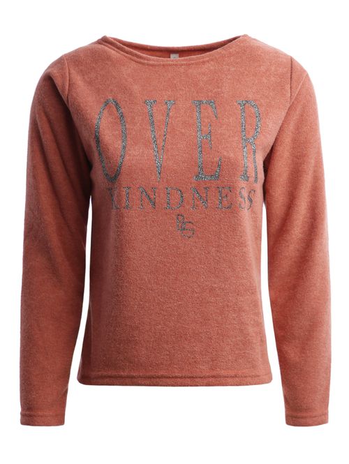 Blusão Bouclê Feminino BEGE