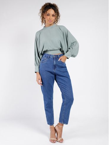 Blusa Manga Longa Autentique Feminina VERDE