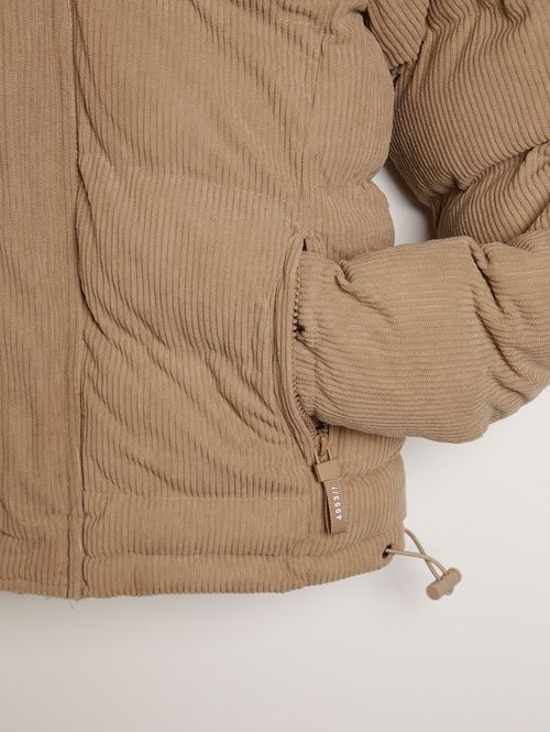 Jaqueta Gangster Juvenil Para Menino - BEGE