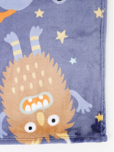 Cobertor Infantil Para Bebê - AZUL