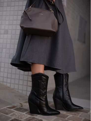 Bota Western Vizzano Feminina PRETO