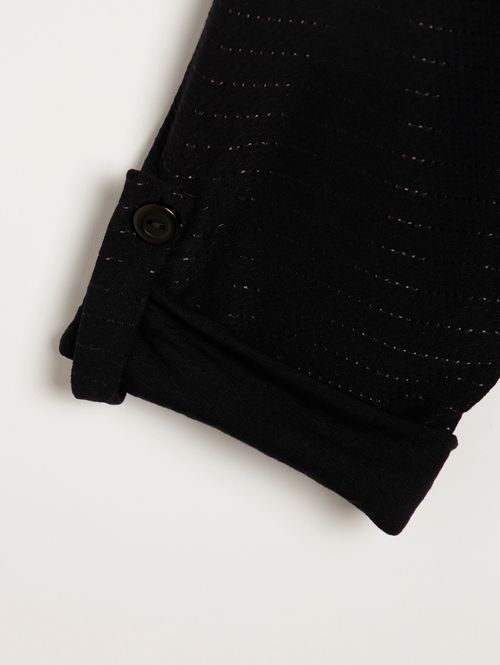 Camisa Manga 3/4 Autentique Plus Size Feminina PRETO