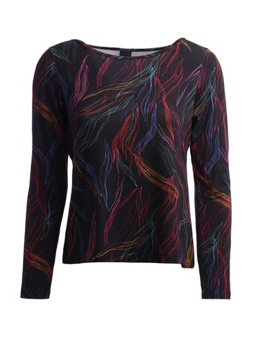 Blusa Estampada Feminina PRETO
