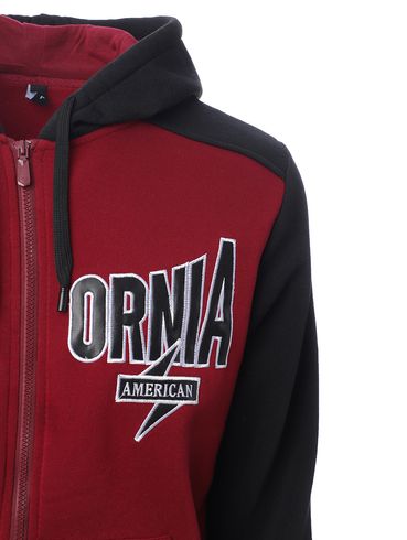 Jaqueta Moletom Masculina VERMELHO