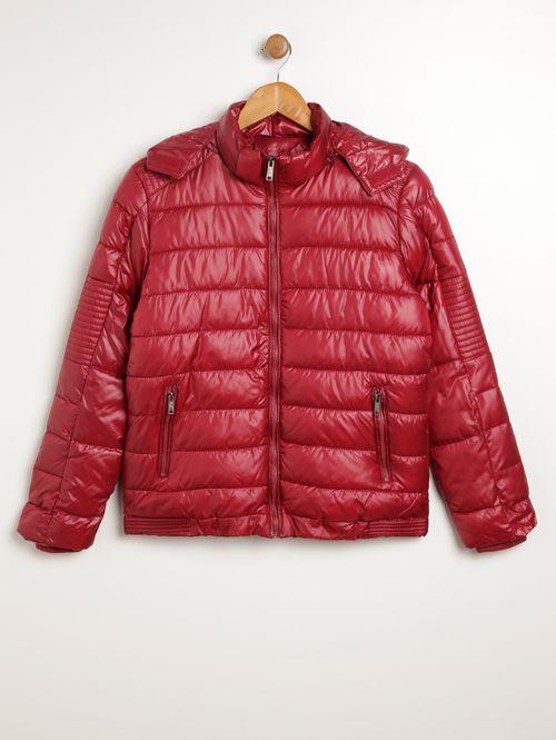 Jaqueta Juvenil Para Menino - VINHO