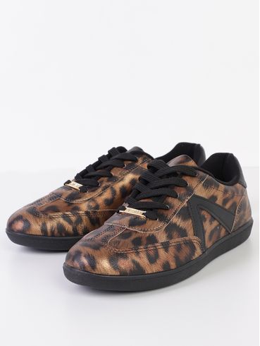 Tênis Casual Vizzano Feminino PRETO/MARROM