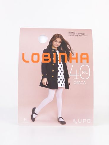 Meia - Calça Fio 40 Juvenil Para Menina - BRANCO