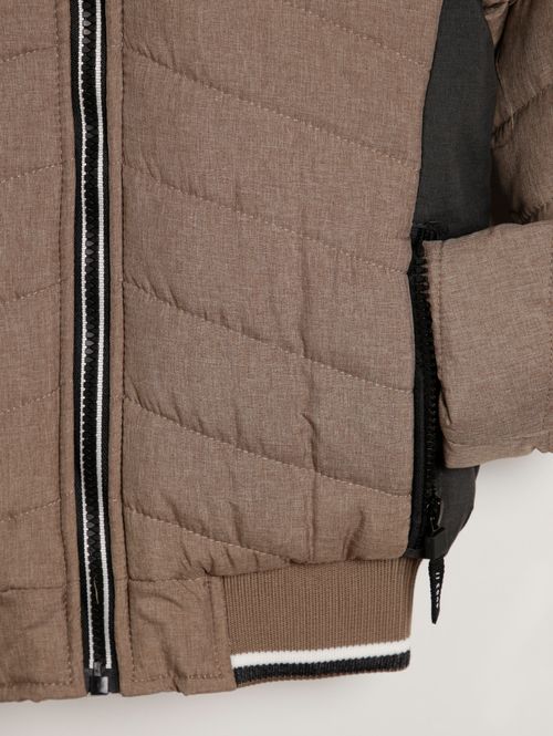 Jaqueta Gangster Infantil Para Menino - MARROM