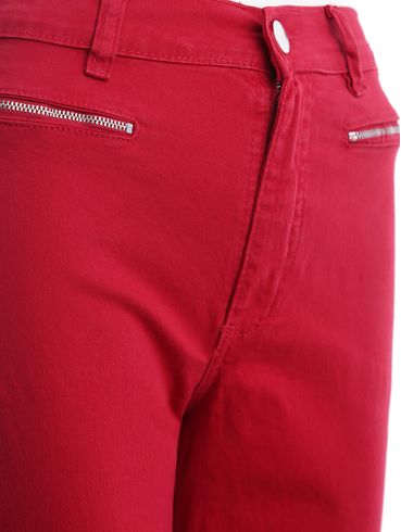 Calça Sarja Flare Feminina VERMELHO