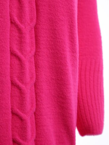 Blusa de Tricot Alongada Feminina PINK