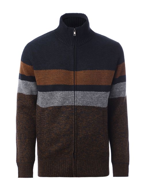 Cardigan Elétron Masculino MARROM