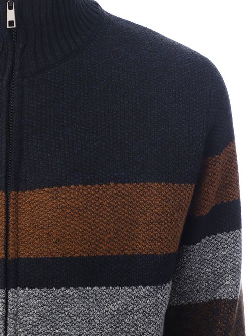Cardigan Elétron Masculino MARROM