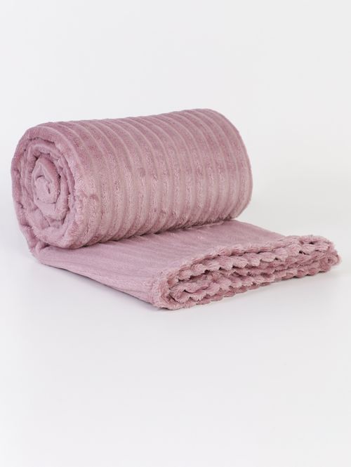 Manta Queen Size Luster Corttex ROSE