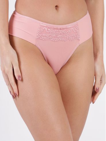 Kit com 02 Calcinhas Femininas ROSE/LILAS