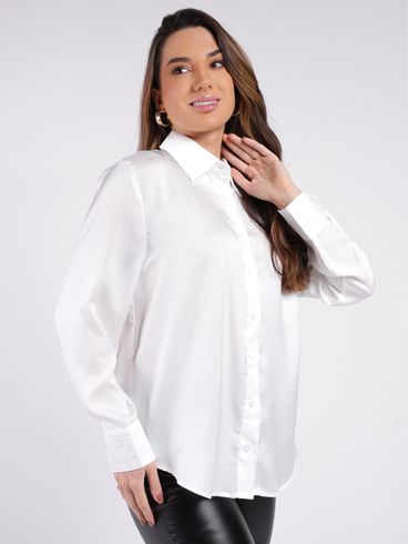 Camisa Autentique Feminina BRANCO
