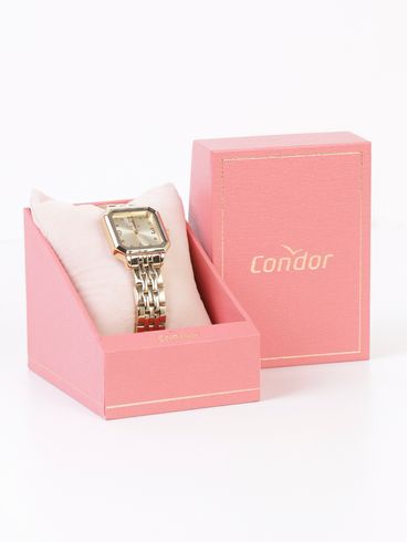 Relógio Condor Feminino DOURADO