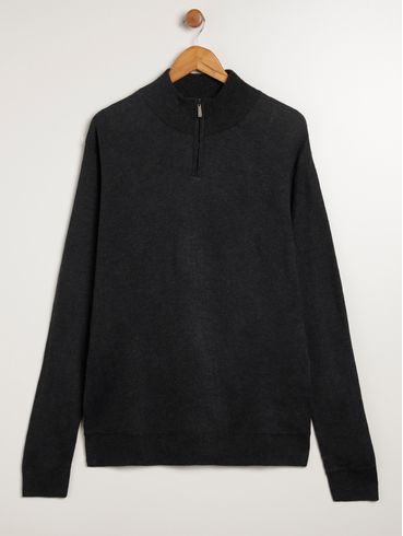 Blusão de Tricot Plus Size Masculino CHUMBO