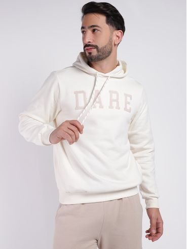 Moletom Canguru Masculino BEGE