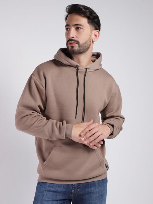 Moletom com Capuz Vels Masculino CAQUI
