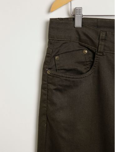 Calça Sarja Plus Size Masculina VERDE