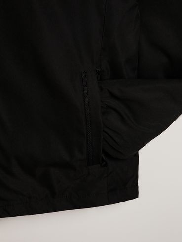 Jaqueta com Capuz Plus Size Masculina PRETO