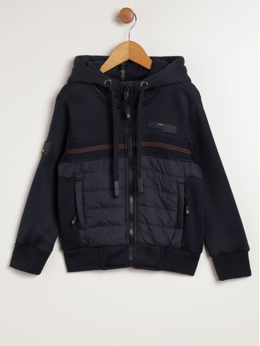 Jaqueta Gangster Infantil Para Menino - MARINHO