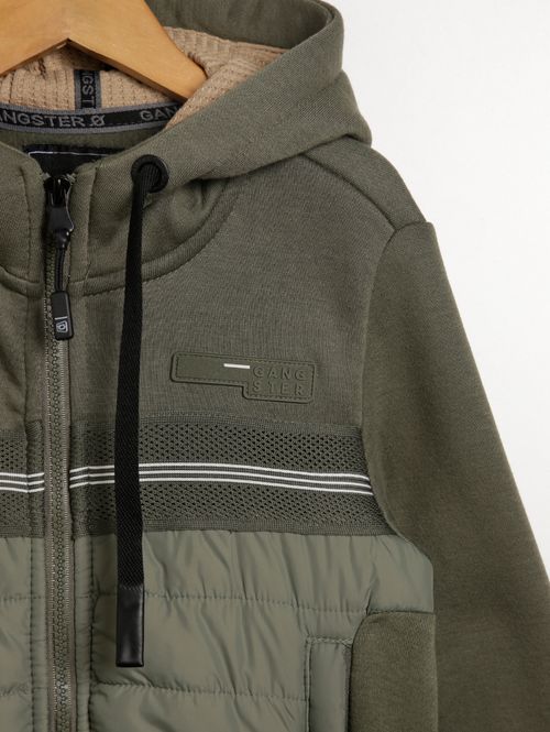 Jaqueta Gangster Infantil Para Menino - VERDE