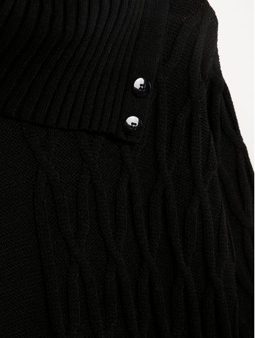 Blusa de Tricot Plus Size Feminina PRETO