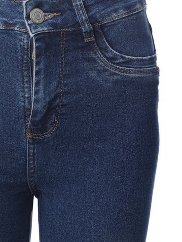 Calça Jeans Push Up Sawary Feminina AZUL